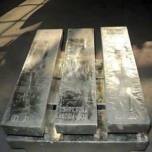 Bloc brut de fusion de métaux et de fonderie d'alliages, Lingot d'étain primaire de haute pureté 99,99 %, blanc argenté, qualité industrielle - Product Image 3