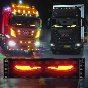 7 Styles App Screen RGB <b>Car</b> <b>Interior</b> Ambient Lights Smart Stick Multimedia Decorative LED Devil Eyes Light - Product Image 1