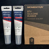 Adhésif silicone rouge haute température Momentive RTV106 RTV103, pâte RTV-106 conforme à la FDA pour le collage industriel électronique
