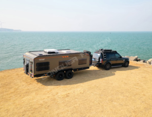 Nuovo arrivo TG-Y700 spedizione fuoristrada via terra rimorchio avventura 4-5 persone alluminio RV Caravan per campeggio fuoristrada - Product Image 6
