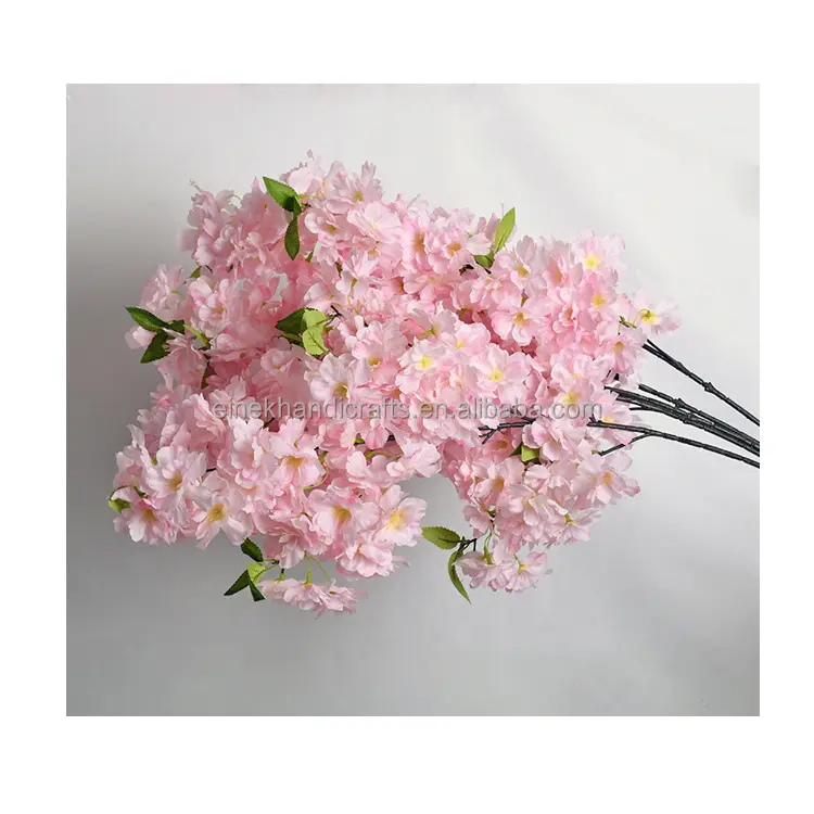 Decoração do casamento ao ar livre personalizado alta qualidade Artificial Cherry Blossom Branch Atacado
