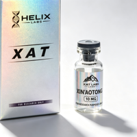 Étiquettes personnalisées pour flacons de peptides OEM PET 3ml 5ml 10ml, emballage plat, autocollants vinyle holographiques UV sélectifs sur mesure