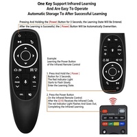 Control Remoto Inalámbrico G10s 2.4G de Alta Calidad y Gran Venta, con Giroscopio y Asistente de Voz para Android TV Box