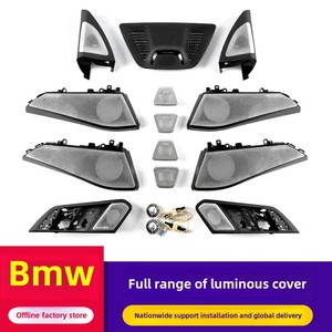Nueva Cubierta de Audio de Acero con Luz Ambiental LED para Serie 5, 3, X5/X7, Altavoz Frontal de 12V para Iluminación Interior de Automóviles - Product Image 6