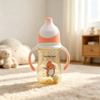 Biberon de bébé en plastique PC écologique sans BPA de 240ml produit de qualité alimentaire
