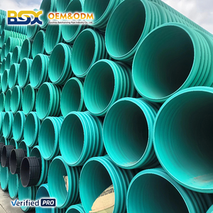 Tubi di Drenaggio <span class=keywords><strong>in</strong></span> HDPE a Doppia Parete Corrugata da 12, 16, 18, 23, 30 Pollici, Tubi <span class=keywords><strong>in</strong></span> Plastica HDPE - Product Image 2