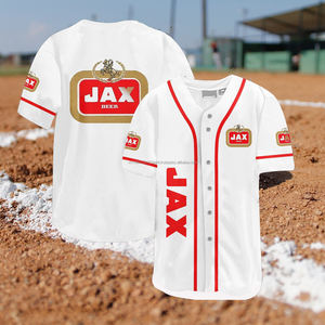 Nuevo diseño personalizado ropa deportiva sublimación bordado estampado 100% poliéster secado rápido Fitness competición hombres camisetas de béisbol - Product Image 1