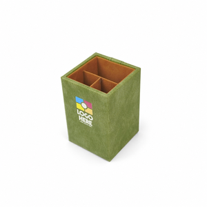 <b>Organizer</b> Corporate Gift OEM ODM Manufacturer Custom Logo Premium PU Leather <b>Desktop</b> Pen Holder Multi Compartment Office Desk - Product Image 6