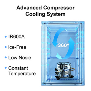Refrigerador Comercial con Puerta de Vidrio, Enfriador de Bebidas para Supermercados, Tiendas de Conveniencia y Cafeterías, Directo de Fábrica - Product Image 5