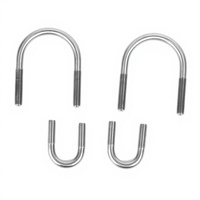 Vente en gros de boulons en U, colliers de serrage en U, colliers de serrage de selle et colliers de serrage de tuyaux en acier inoxydable 304