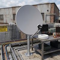 Antenne parabolique satellite bande KU 60 cm avec LNB et câble – Kit complet – Meilleures ventes