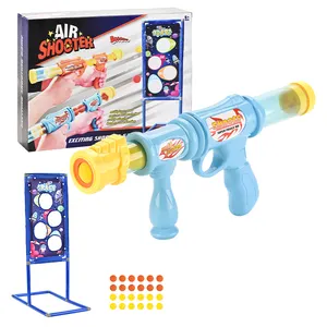 Outdoor and Indoor Sport Gun Shooting Eva Ball Game Air Power Toy Guns Shoot Balls