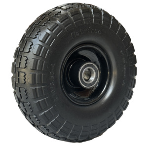 Cheng Jin Vehicles 4.10/3.50-4 PU Foam Solid Tire For <b>Garden</b> Utility Vehicles - Product Image 1