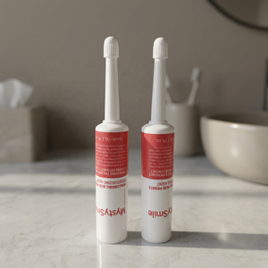 Tube en plastique blanc personnalisé pour acide hyaluronique, agent hydratant privé, diamètre 19 mm - Product Image 5