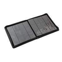 Carpeta para Tarjetas Coleccionables, Fundas Protectoras, Carpeta Toploader de 12 Bolsillos, Álbumes para Tarjetas Deportivas con 3/4 Soportes e Índice