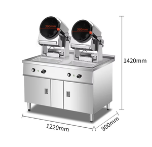 Équipement de cuisine <span class=keywords><strong>Cuiseur</strong></span> intelligent Cuisson automatique des nouilles Sauté Machine <span class=keywords><strong>Robot</strong></span> à vendre - Product Image 5