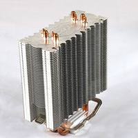 Haute efficacité CPU dissipateur de chaleur en aluminium dissipation radiateur CPU caloduc refroidisseur