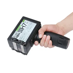 Kelier 2023 Print Date Coder Batch Number Inkjet Carton Outer Packaging Box Inkjet Gun Handheld Inkjet Printer