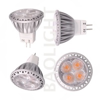 Ampoule LED à faisceau lumineux MR11 GU4 Bi Pin Spot Down Lamp LED 11V-18V 3W fabriquée en Chine