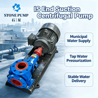 Pompe centrifuge à aspiration axiale IS à étage unique, stable et à faible bruit, pour l'alimentation en eau des usines