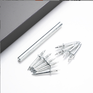 Unsichtbare Doppelkopf-Sockelleisten-Schrauben, Spurlose Holzfurnier-Expansionsschrauben, Kuhhorn-Nägel für Bauarbeiten - Product Image 6