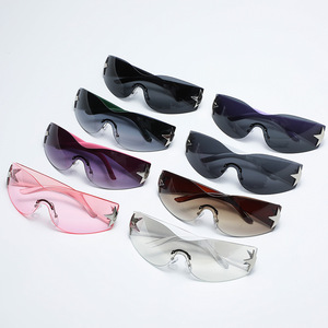 Gafas <span class=keywords><strong>de</strong></span> sol redondas para hombre y <span class=keywords><strong>mujer</strong></span>, anteojos <span class=keywords><strong>de</strong></span> un solo uso, <span class=keywords><strong>2023</strong></span> - Product Image 4