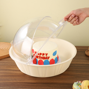 Estante para Pan Extraíble, Exhibidor Redondo y Rectangular para Galletas de Panadería, Herramienta de Exhibición de Alimentos para Cocina y Accesorios para Freidoras de Aire - Product Image 1