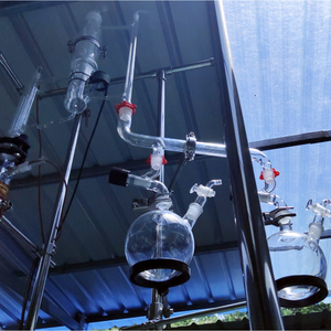 For Industrial Automatic Reaction <b>Kettle</b> with Motor High Borosilicate Glass 1L Capacity 220V 300W - Product Image 3