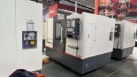 Tour CNC horizontal à banc incliné TCK50A haute précision avec système de commande GSK, repose-tête hydraulique stable pour tournage et fraisage