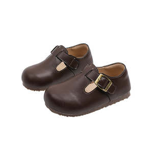 Children's Birken New Garden Trend Leather Shoes Unisex Dress Flat Bottom <b>Clogs</b> Soft Single Casual Children <b>Clogs</b> Shoes - Product Image 6