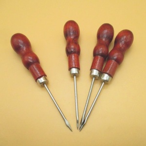 Calabaza doble de gama alta Cono de mango de madera Qianmei Tong Taladro Cono de madera Mango de secoya Especializado en herramientas de patchwork Usando un cono - Product Image 1