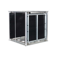 Porte-revues ESD à entraînement par courroie pour circuits imprimés |   535x460x563mm |   Largeur de ceinture réglable |   Support conducteur en métal et plastique à 50 couches