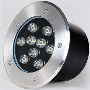 Lumière LED encastrée au sol, lampe extérieure en aluminium moulé sous pression, éclairage de sol <span class=keywords><strong>étanche</strong></span> <span class=keywords><strong>IP65</strong></span> pour allée et patio - Product Image 4