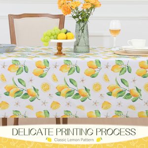 Custom descartável mesa pano fruta padrão design impermeável óleo-prova para casa e hotéis festa ao ar livre