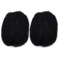 2 pièces par paquet, fournisseur, cheveux humains afro crépus bouclés 100%, en vrac pour le tressage, cheveux humains afro crépus en vrac, cheveux crépus pour les locs