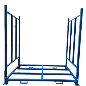 Rayonnage de stockage de pneus pliables empilables en acier doux Q235, <span class=keywords><strong>d</strong></span>émontable, pour transport lourd - Product Image 6