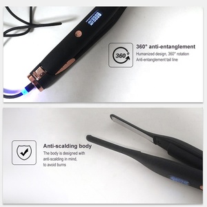 เครื่องหนีบผมแบบ2 in 1ขนาด<span class=keywords><strong>เล็ก</strong></span>สำหรับมืออาชีพ, ที่หนีบผมตรงแบบไร้สายขนาดเล็กสำหรับผู้ชายและผู้หญิง - Product Image 4