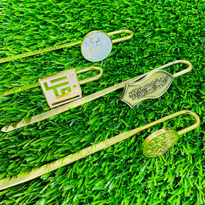 ที่คั่นหนังสือส่วนตัวของคุณ ชุบทอง โลโก้โลหะ 3 มิติ ที่คั่นหนังสือส่งเสริมการขาย ผลิตตามสั่งจากโรงงาน ที่คั่นหนังสือเคลือบเงา พร้อมกล่องของขวัญ - Product Image 2