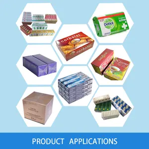 Automatic Cellophane Wrapping Machine Box Pack Cellophane Over Wrapping Machine Cellophane Machine