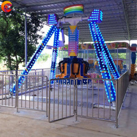 6 places parc d'attractions équipement de foire amusante petite balançoire jeu de carnaval Mini pendule manèges pour enfants à vendre