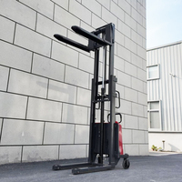 Chariot élévateur manuel et électrique à fourche pour palettes, livraison rapide, 1 tonne, 1,5 tonne, 2 tonnes, 3 tonnes, idéal pour les petits espaces