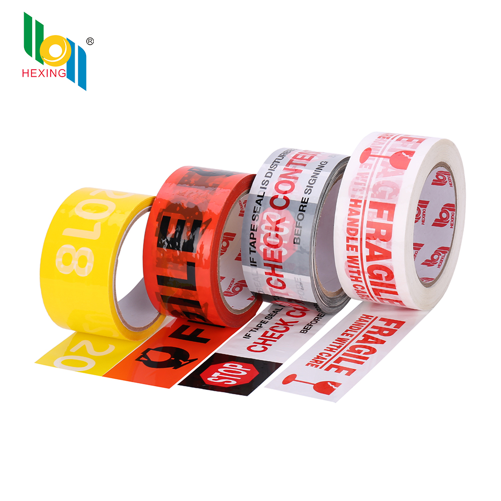 Custom Printed Tape Strong China Opp Adhesive Custom Logo Printed Design Bopp Color Adhesive Packing Tape