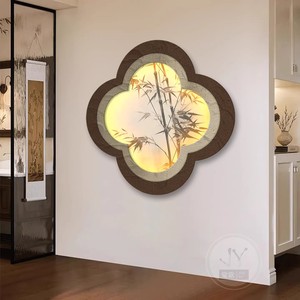 Nuova Pittura Zen in Arenaria Stile Cinese Eco-Friendly ad Alta Risoluzione, Resistente all'Acqua, per Pareti Interne del Soggiorno - Product Image 1