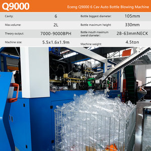Hoàn toàn tự động chai nhựa làm cho giá máy tự động Chai PET thổi máy 9000bph - Product Image 2