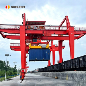 รถเครนติดตั้งบนราง RMG รุ่น Container Heavy Mobile Crane ขนาด 30 ตัน 35 40 สำหรับขาย 50 ตัน 70 ตัน 80 ตัน รถเครนติดตั้งบนราง RMG สำหรับตู้คอนเทนเนอร์ - Product Image 5