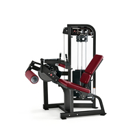 Liva LH-13 Appareil Commercial 2-en-1 à Charge par Poids pour Musculation des Jambes (Leg Curl et Leg Extension) – Équipement d'Entraînement des Quadricipèdes et des Ischio-jambiers pour Salle de Sport