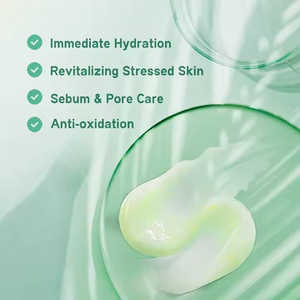 Crema de <span class=keywords><strong>Gel</strong></span> Facial de Niacinamida y Colágeno de Marca Privada, Hidratante, Control de Sebo, Calmante de Poros, Hidratante Facial - Product Image 3