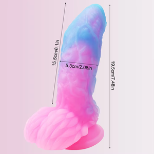Lichtgevende Phoenix Vormige Fallus Dildo Zacht Vlees Diervormig Magisch Draak Seksspeeltje - Product Image 6