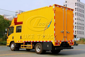 รถตรวจสอบพื้นที่ออฟโรด อีซูซุ 4x4 รถบรรทุกตรวจสอบการบำรุงรักษาอุปกรณ์เหมือง 4x2 - Product Image 5
