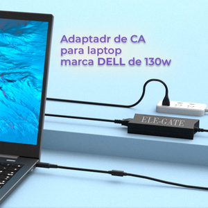Chargeur pour ordinateur portable ELE-GATE 130W 19.5V 6.7A avec embout 7.4x5.0mm pour Dell - Product Image 4